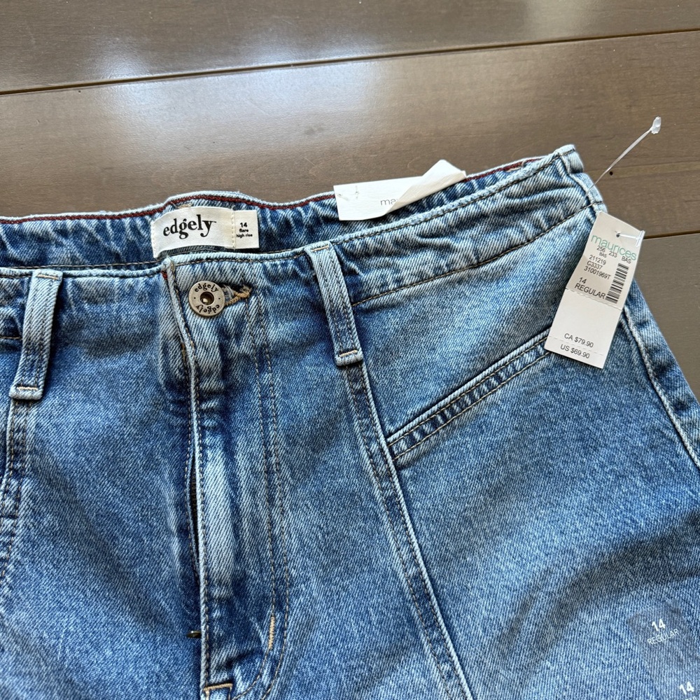 Classic Denim Straight Leg Jeans - Picture 3 of 9